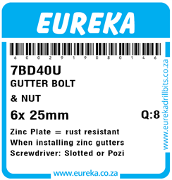 7BD40 - Gutter Bolt -7BD40_Label_T